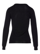 WOOL BLEND CREWNECK SWEATER Elisabetta Franchi