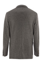 CASHMERE JERSEY BLAZER WITH PATCH POCKETS Brunello Cucinelli