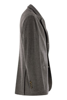 CASHMERE JERSEY BLAZER WITH PATCH POCKETS Brunello Cucinelli