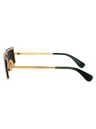GREEN METAL SUNGLASSES Max Mara