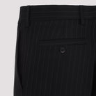 EMBROIDERED STRETCH WOOL PALAZZO PANT Miu Miu