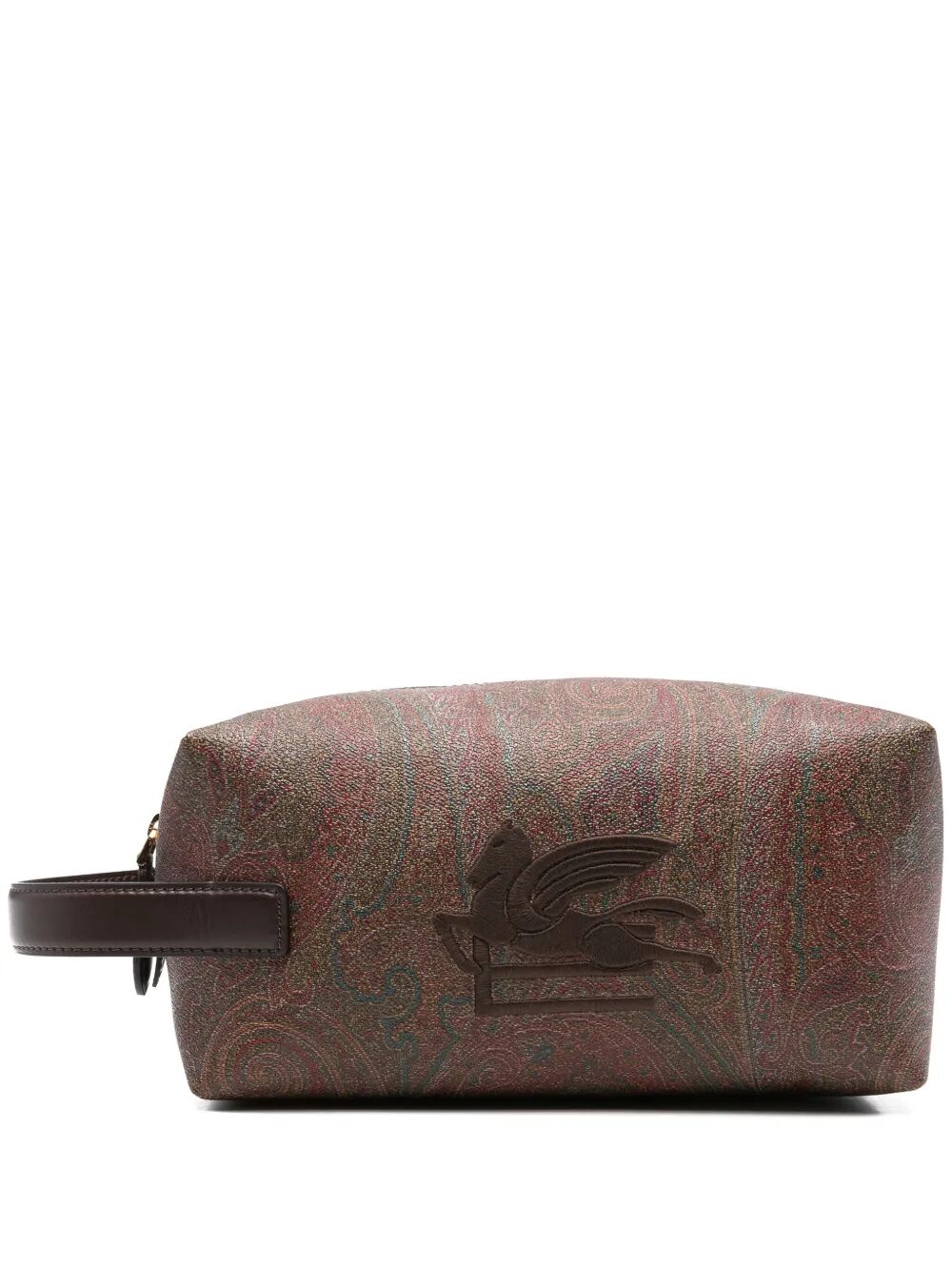MEDIUM ARNICA WASH BAG WITH PEGASO EMBROIDERY Etro BROWN UNICA
