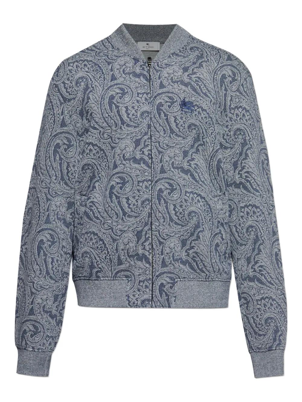 GREY VISCOSA SWEATSHIRTS Etro GREY M