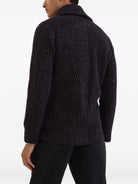BLACK WOOL CASHMERE JACKET Brunello Cucinelli