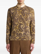 WOOL SWEATER WITH PAISLEY PRINT Etro