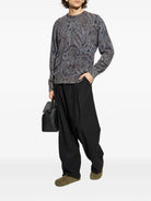 PAISLEY RIBBED WOOL SWEATER Etro