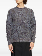 PAISLEY RIBBED WOOL SWEATER Etro