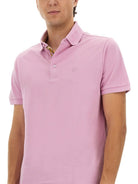 COTTON POLO SHIRT WITH PEGASUS Etro