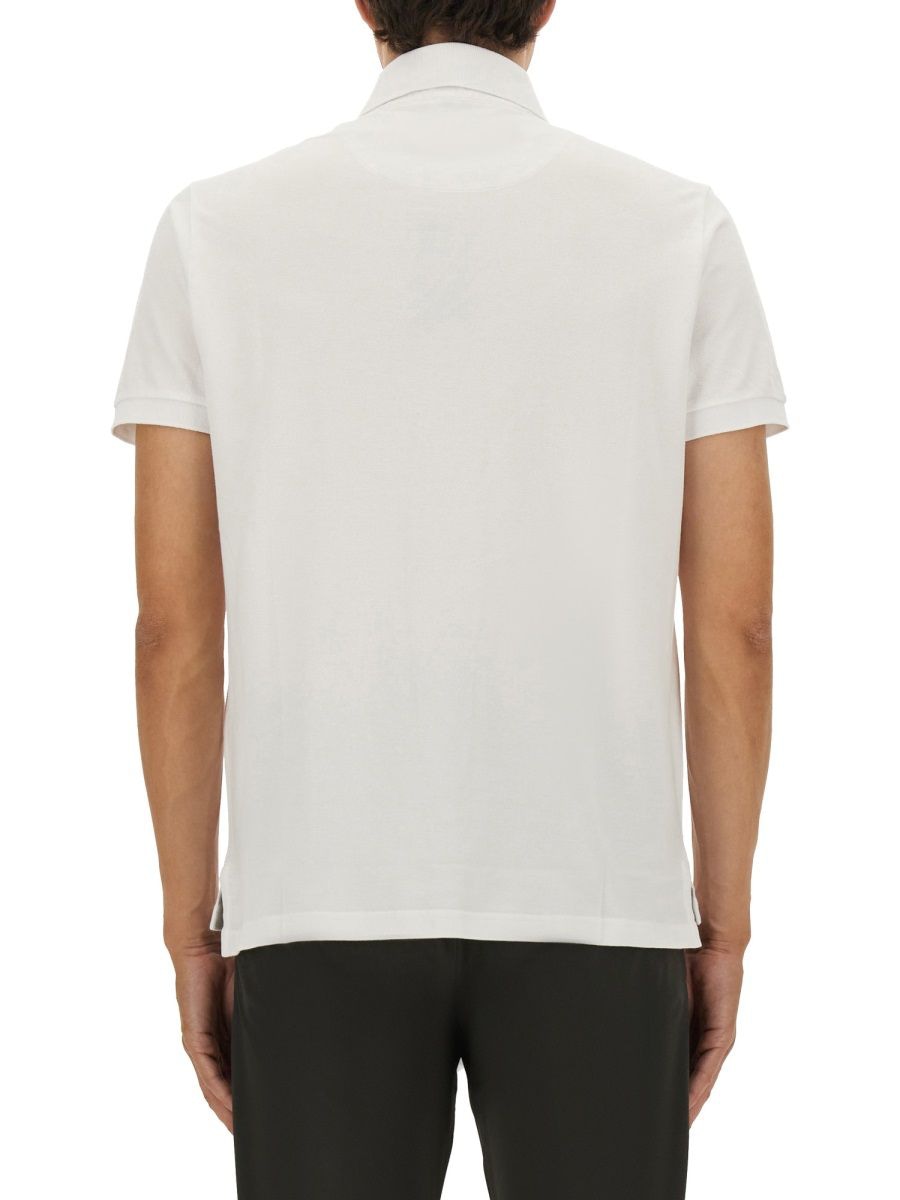 WHITE COTTON POLO SHIRTS Etro