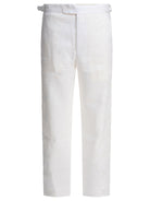 LINEN WHITE TROUSERS BODE WHITE 31