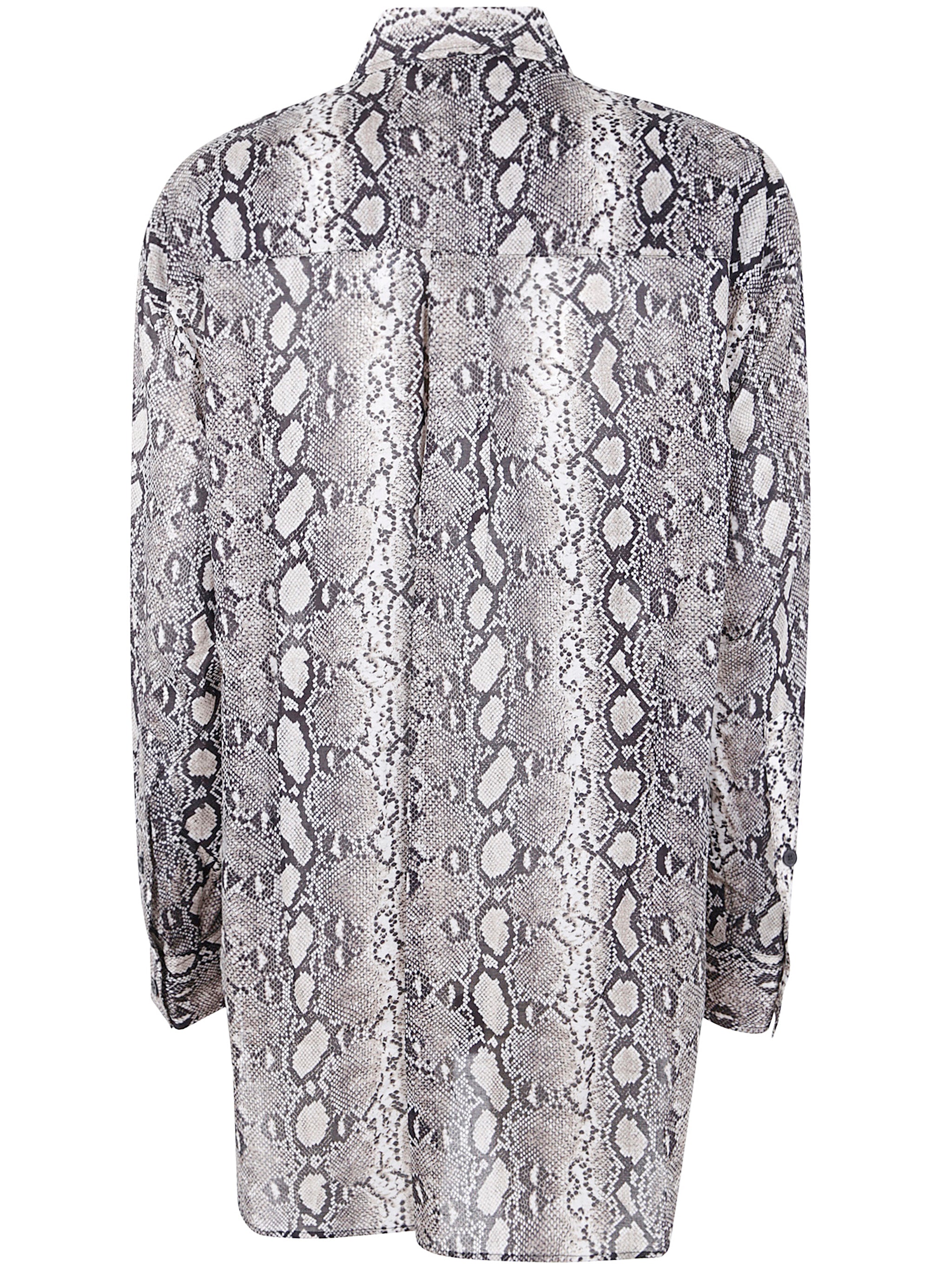 LONG SLEEVE OVERSIZED SNAKE SHIRT MICHAEL Michael Kors