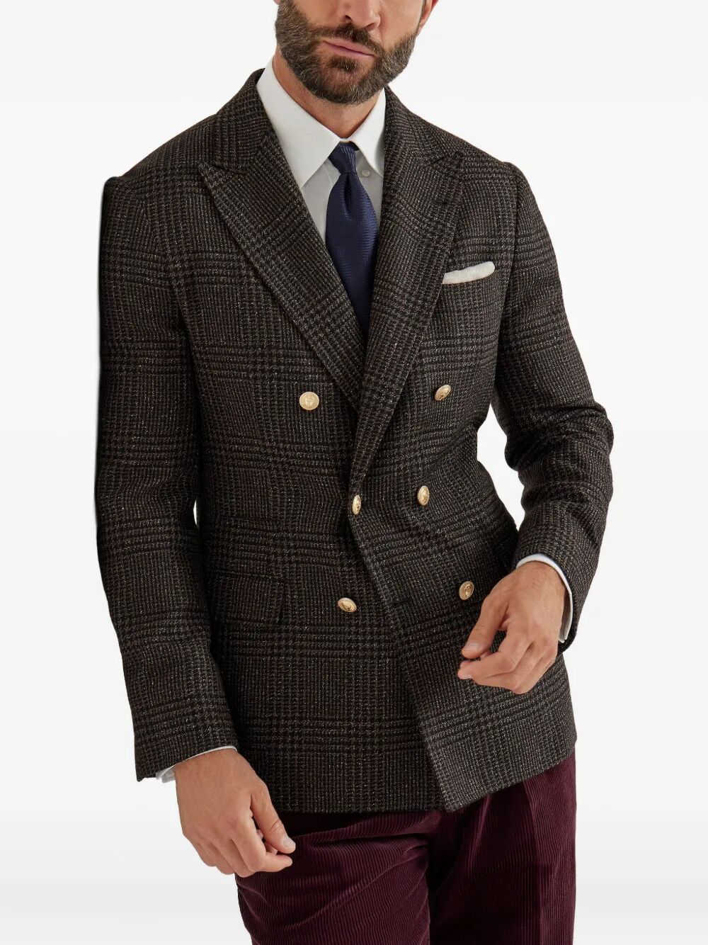 DOUBLE BREASTED JACKET Brunello Cucinelli