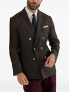 DOUBLE BREASTED JACKET Brunello Cucinelli