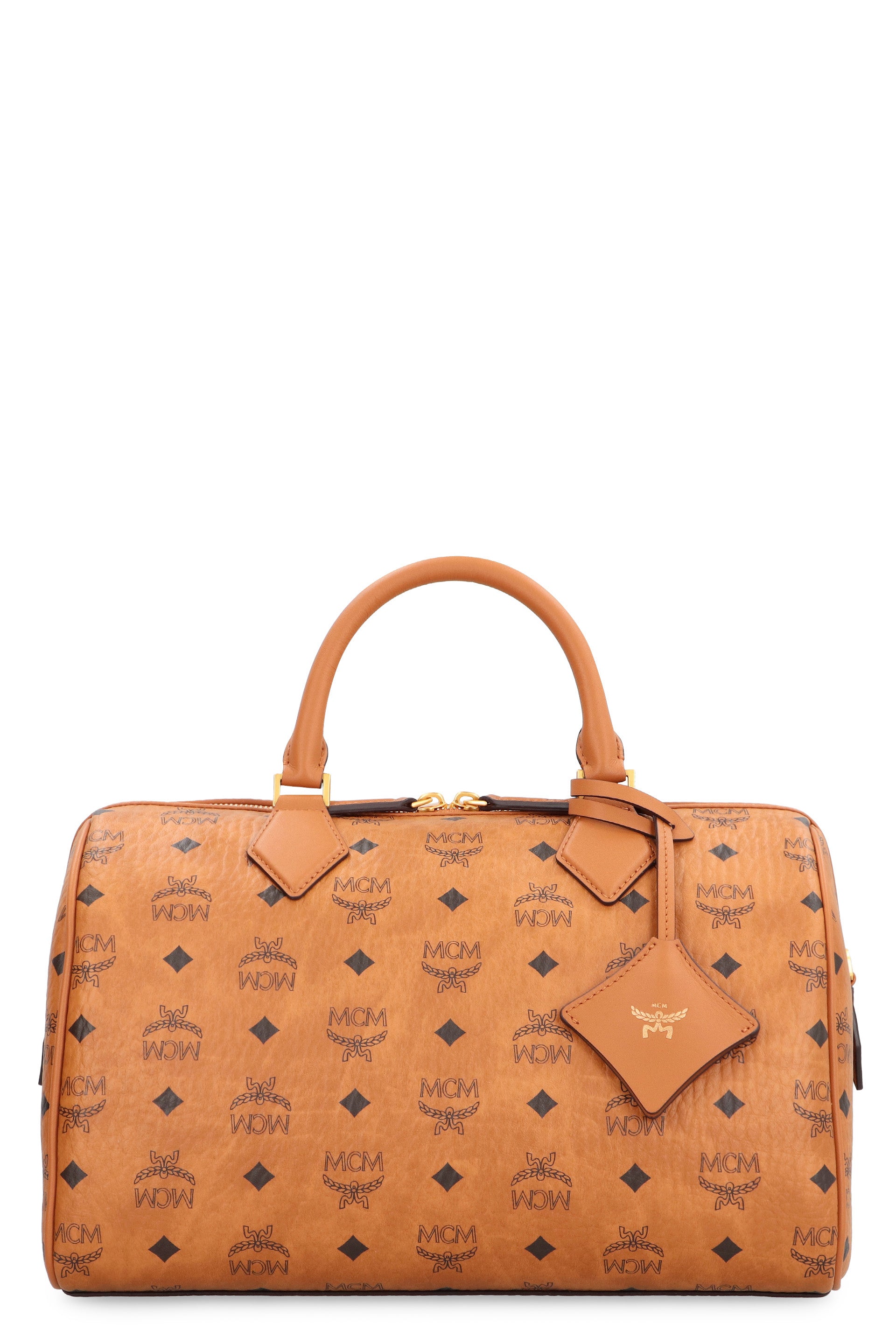 BOSTON ELLA HANDBAG MCM Saddle Brown TU