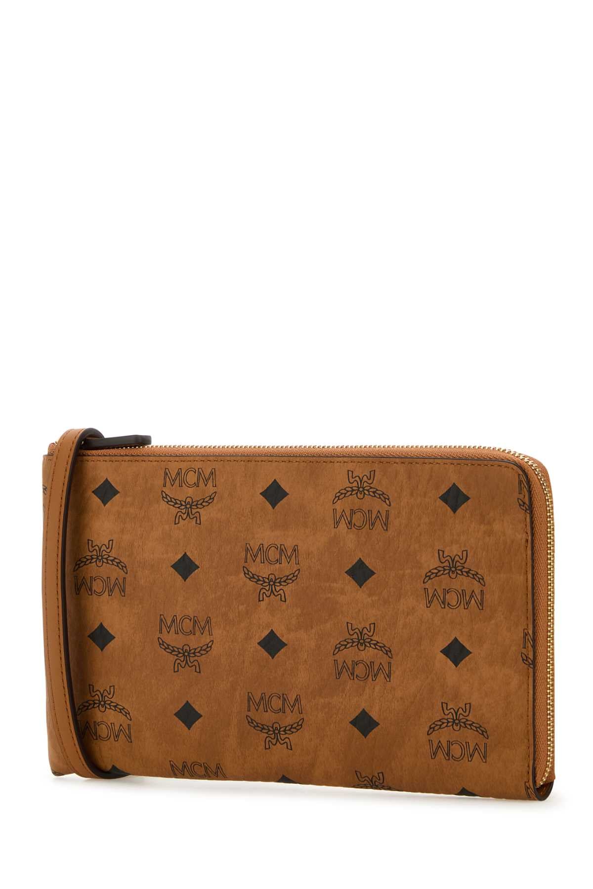 PRINTED CANVAS CROSSBODY BAG MCM