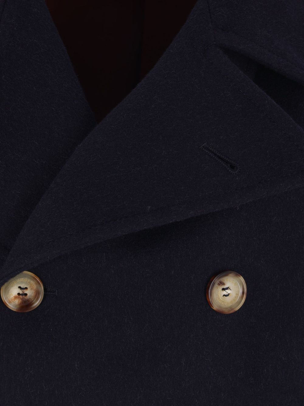 DOUBLE-BREASTED WOOL COAT Brunello Cucinelli
