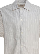 "MADS POPLIN STRIPE SS" SHIRT Norse Projects