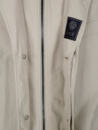 Grey polyamide jacket by Fay, side angle