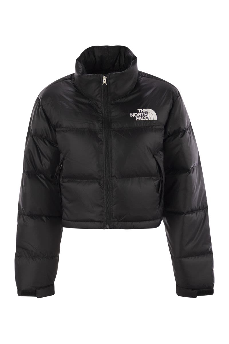1996 RETRO NUPTSE SHORT DOWN JACKET The North Face BLACK XS