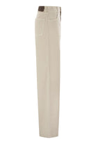 5-POCKET TROUSERS IN STRETCH COTTON DRILL Fay