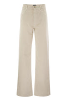 5-POCKET TROUSERS IN STRETCH COTTON DRILL Fay IVORY 27