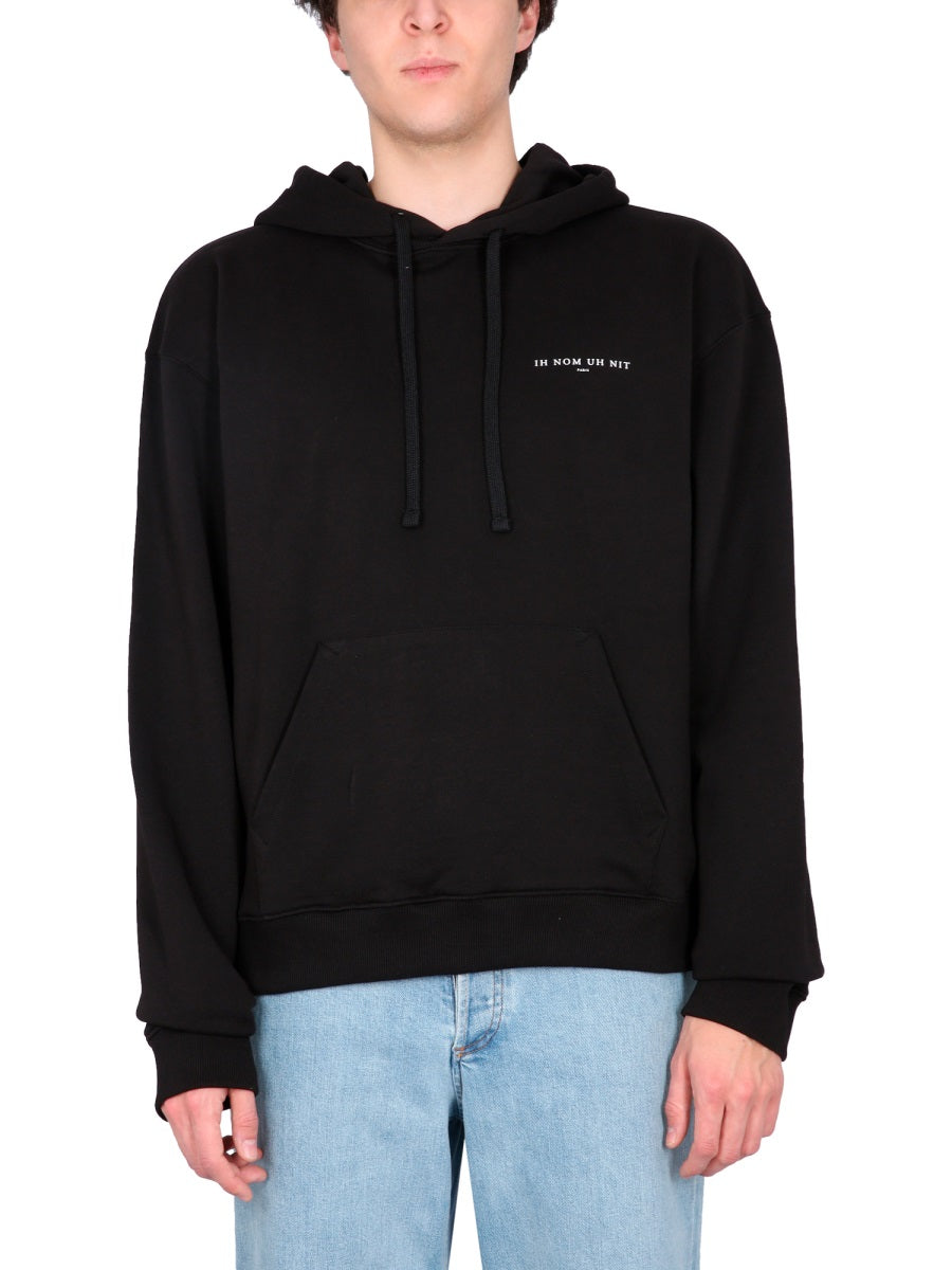 SWEATSHIRT WITH PRINT IH NOM UH NIT BLACK M