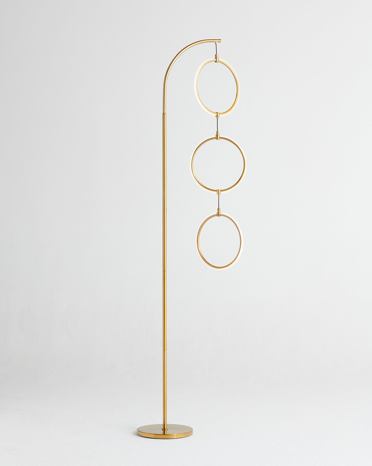 Nova Floor Lamp Brightech Brass