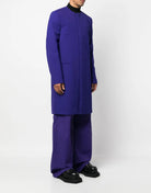 WAVE TAG DRY WOOL SKATE COAT Off-White