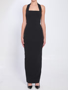 ILONA MAXI DRESS IN BLACK SOLACE London BLACK 6