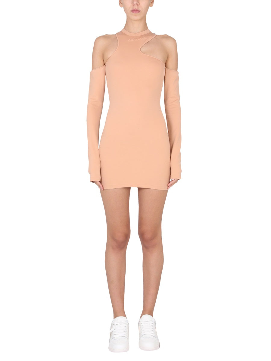 ASYMMETRIC MINI DRESS ASYMMETRIC MINI DRESS