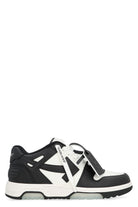 OUT OF OFFICE LEATHER LOW-TOP SNEAKERS Off-White black 38.5
