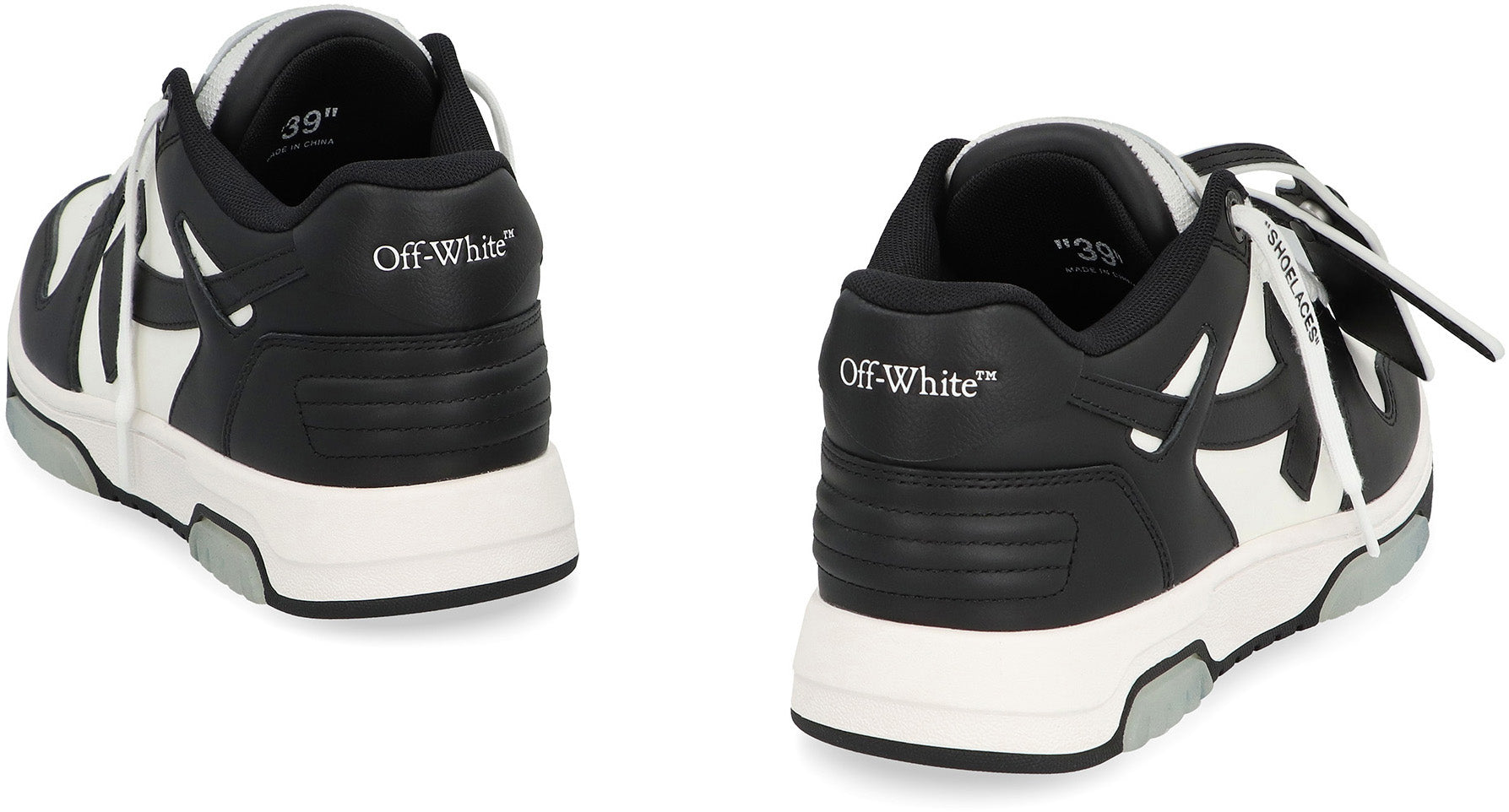 OUT OF OFFICE LEATHER LOW-TOP SNEAKERS Off-White