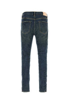 STRETCH DENIM JEANS Purple Brand