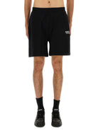 BLACK COTTON SHORTS Helmut Lang