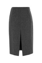 DARK GREY WOOL SKIRT Prada GREY 38