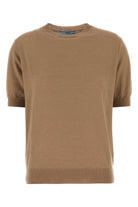CAMEL CASHMERE SWEATER Prada CAMEL 40