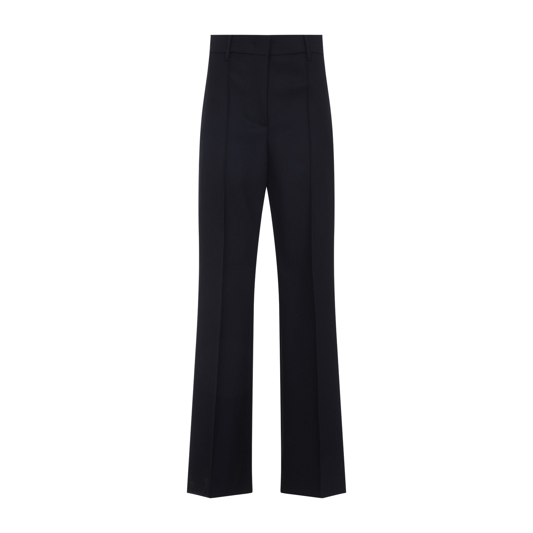 VIRGIN WOOL PANTS Prada BLUE 40