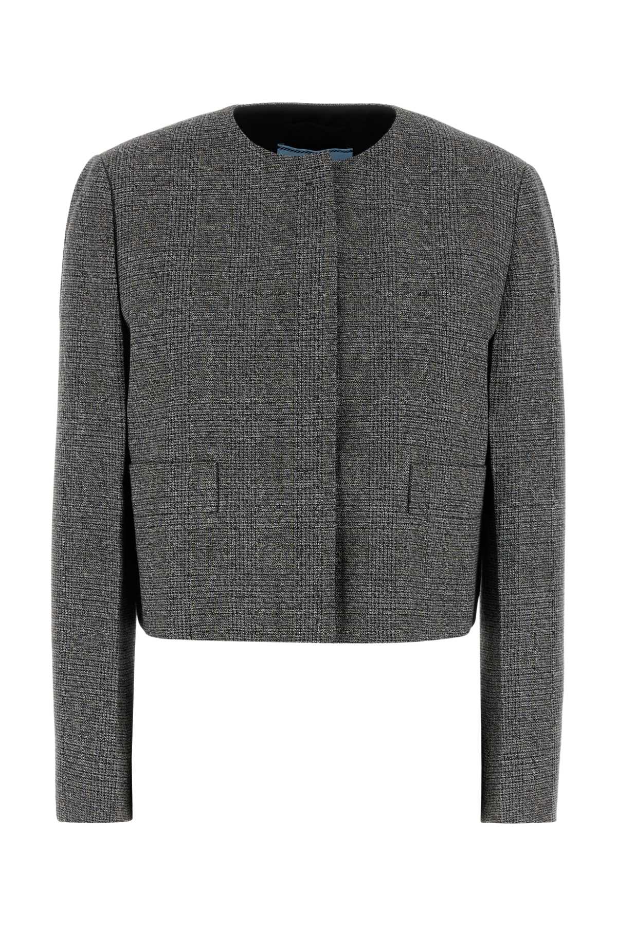 GLENCHECK BLAZER Prada CHECKED 42