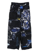 SILK PAJAMA TROUSERS DANIELA GREGIS CLEAR BLUE UNI