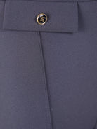 TROUSERS WITH LOGO BUTTONS Elisabetta Franchi