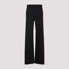 BLACK COTTON TROUSERS Lemaire