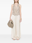 SOFT TROUSERS GREIGE Fabiana Filippi