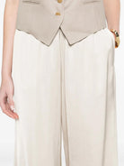 SOFT TROUSERS GREIGE Fabiana Filippi