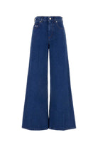 BLUE COTTON TROUSERS Marni BLUE 42