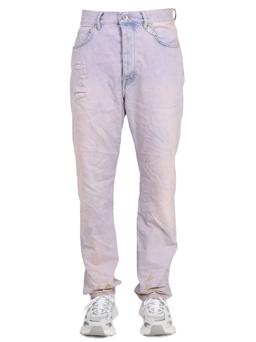 JEANS IN DENIM Purple Brand PINK 32