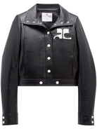 GIACCA IN VINILE REEDITION COURREGÈS BLACK 38