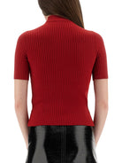 REEDITION KNITTED TSHIRT COURREGÈS RED XS