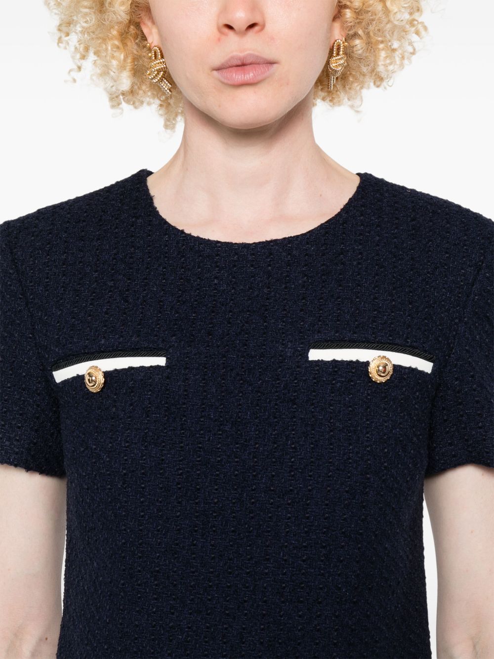 BOUCLE MINI DRESS Self-Portrait