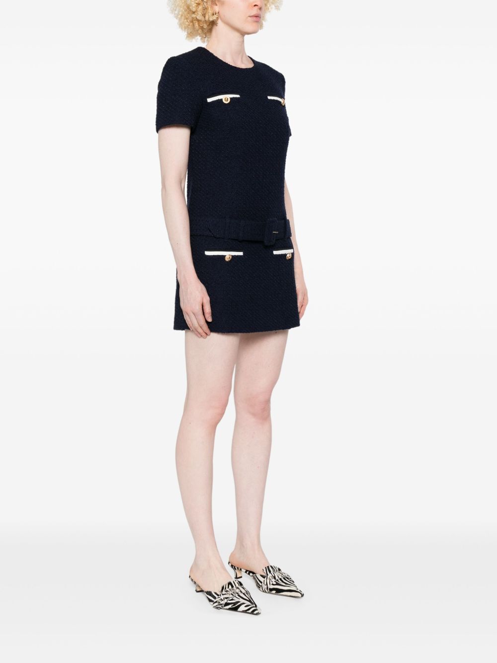 BOUCLE MINI DRESS Self-Portrait