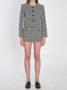 HOUNDSTOOTH SKIRTPANTS Self-Portrait